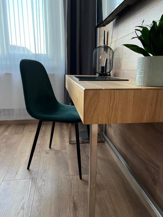 Modernes 2-Zimmer-Apartment, Nähe der neuen Leipziger Messe, ideal für vier Personen Exterior foto